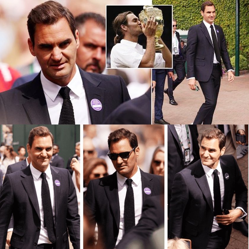 His Elegancy 
His graceness
His Majesty 
The One  & Only 
❤️ Roger Federer ❤️
#RForever