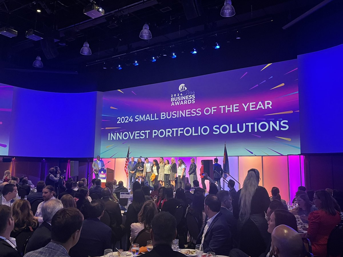 🎉 We're thrilled to announce Innovest Portfolio Solutions as the Small Business of the Year! Your dedication and entrepreneurial spirit are commendable. Keep shining and making Colorado great! #BizAwards