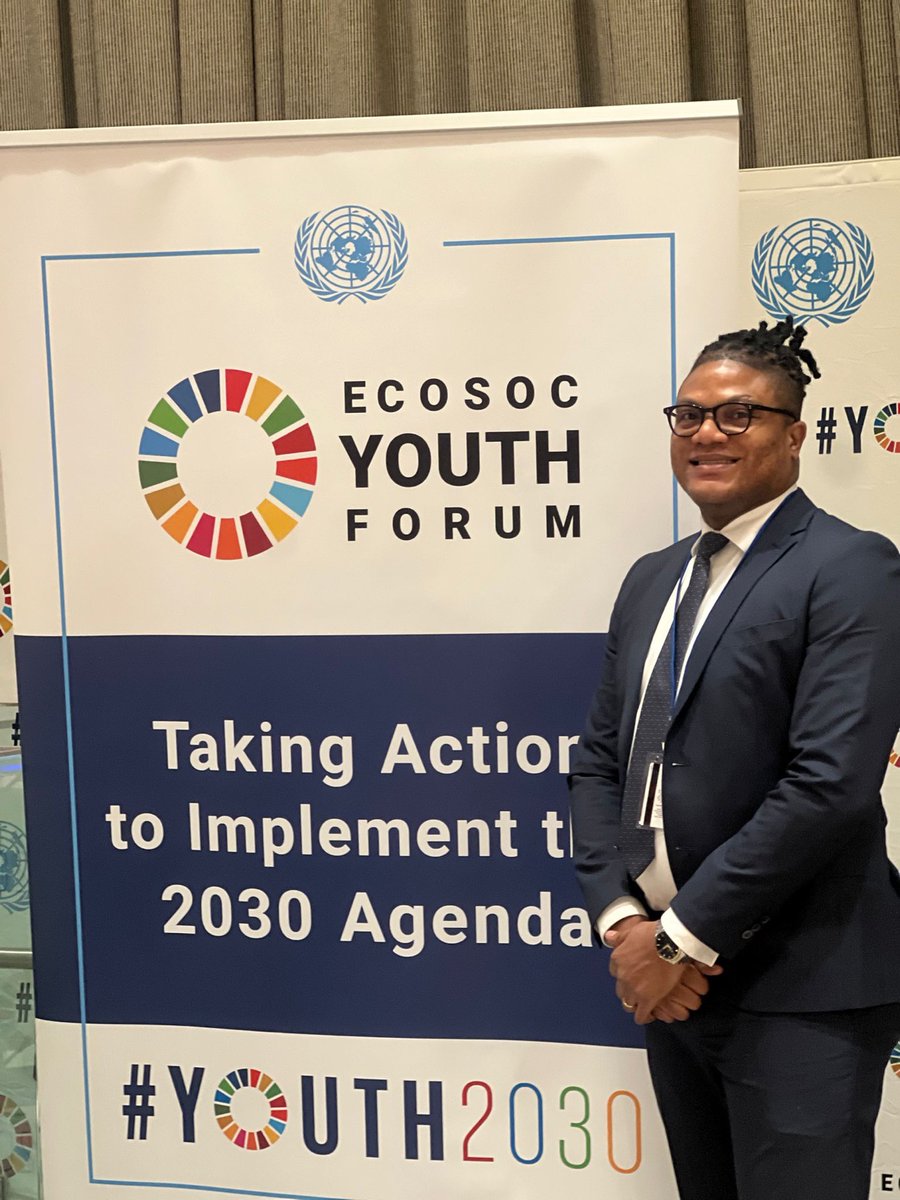 UNDPBarbadosEC's tweet photo. During @UNECOSOC's Youth Forum last week, #CariSECURE 2.0 presented on “Youth Shaping Sustainable and Innovative Solutions for Peace, Justice and Strong Institutions”, underscoring the importance of youth in conflict prevention, peace-building and digital inclusion. @usaidescarib https://t.co/Qr9nWO8fvl