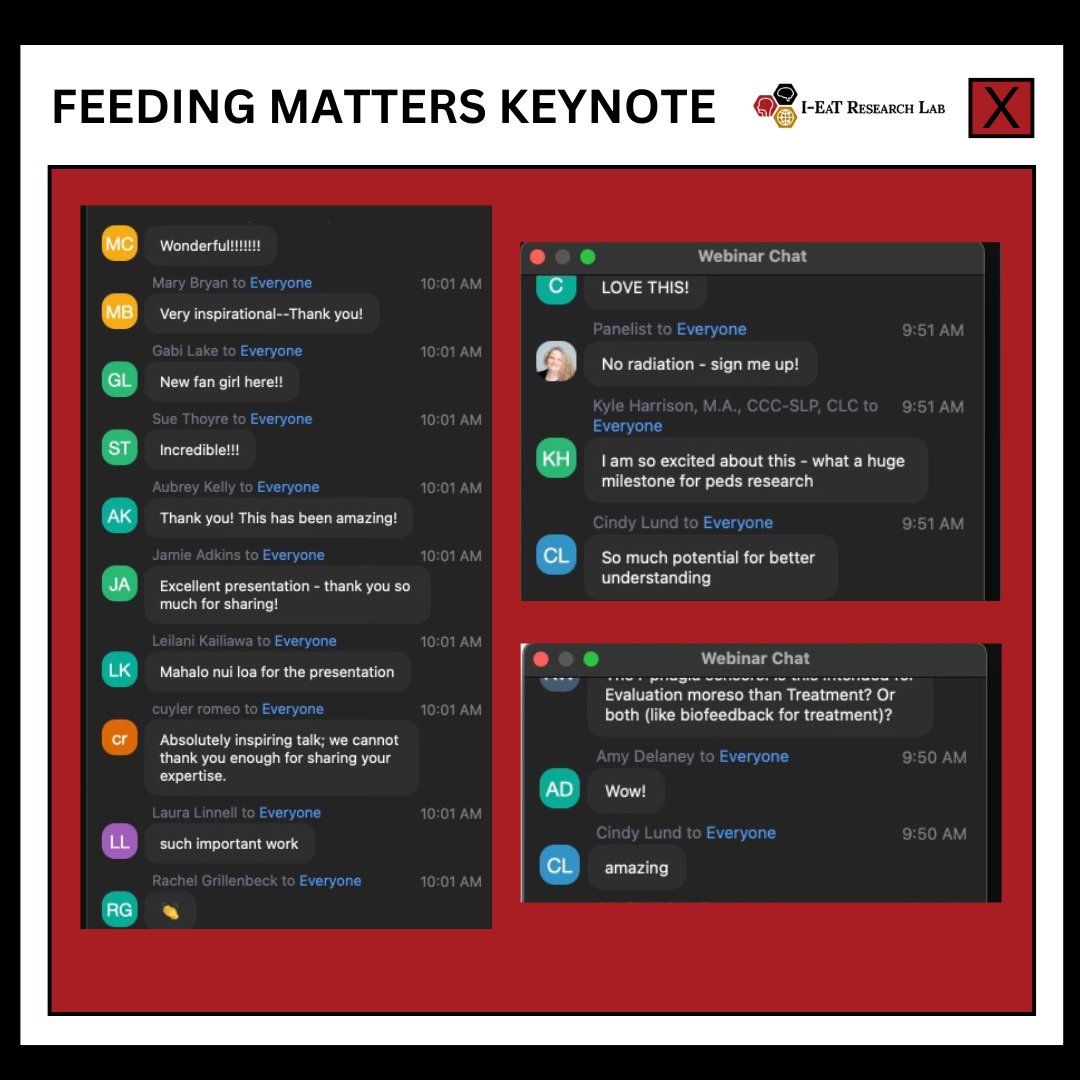 Today, our @IEaTLab director, Dr. Georgia Malandraki @DrMalandraki gave the keynote speech for the 2024 @FeedingMatters International Pediatric Feeding Disorder Conference! Thank you to everyone who attended the conference and for all the kind comments! @PurdueHHS @PurdueSLHS