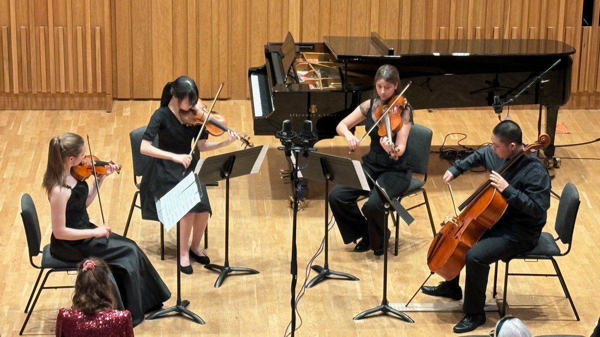 Such imaginative new music in our <a href="/Chethams/">Chetham's School of Music</a> composers' concert yesterday! Quartets and quintets for strings, woodwind, saxes, brass and percussion as well as solo piano music and duos, skilfully written and brilliantly performed by students from year 7-13. Bravo everyone!! 👏👏👏