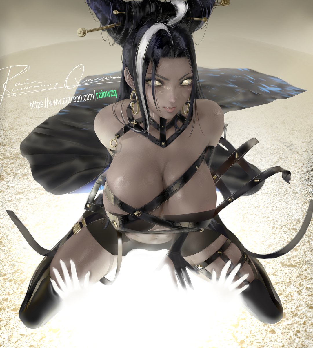 Hi guys, inspired by the eclipse earlier this month, I drew this...;)hope you'll like it! Better versions on my Patreon~
#eclipse #art #digitalart #patreon #fanbox #gumroad #artstation #pixiv #clipstudiopaint #huion #rainwzq