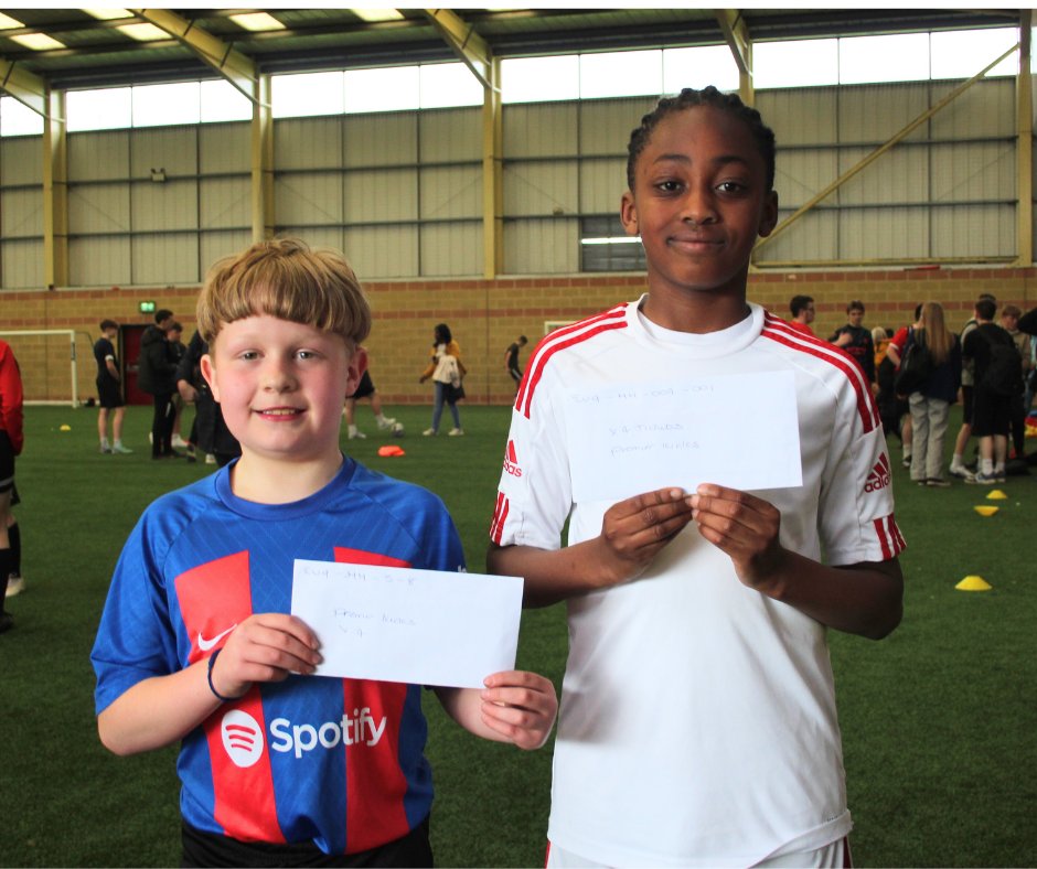 #PLKicks Celebration Event 🔴⚽👏 Yesterday we welcomed over 90 of our #PLKicks participants to celebrate the season so far! 🎉 Two stand out performers were gifted 4 tickets each for Barnsley's game on Saturday, which were generously donated by @Barnsleyfc 👏 @PLCommunities