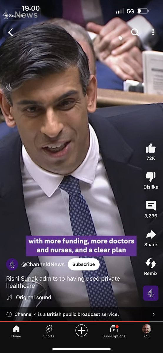 Sunak is such an insult to us NHS Nurses. He refers to us NHS Nurses knowing exactly that he’s destroying our work force in order for his rich mates to get their dirty hands on gov contracts. Absolutely despicable. More funding - means the PPE VIP Billions are in there. Liar.
