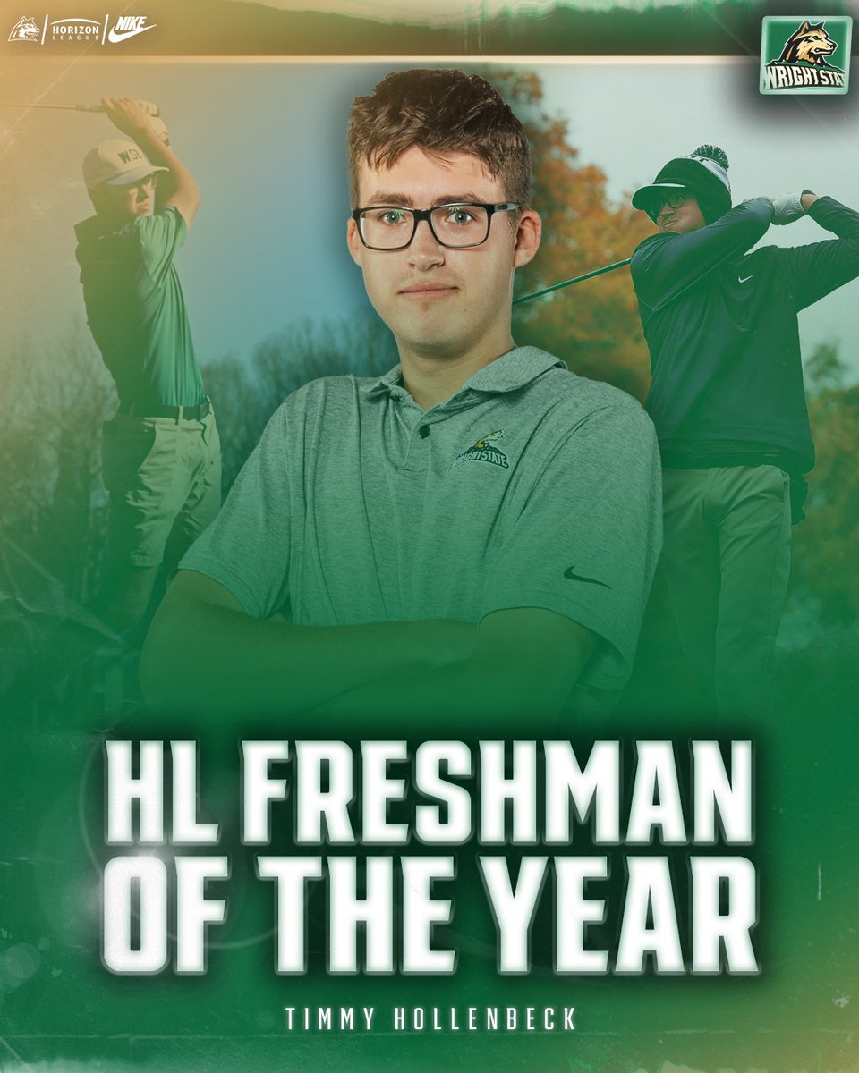 Big time! Congrats to Timmy Hollenbeck on being named the 2024 #HLGOLF Freshman of the Year!

📝: bit.ly/49SOlKf
#RaiderUP | #FullRaid | #RaiderFamily