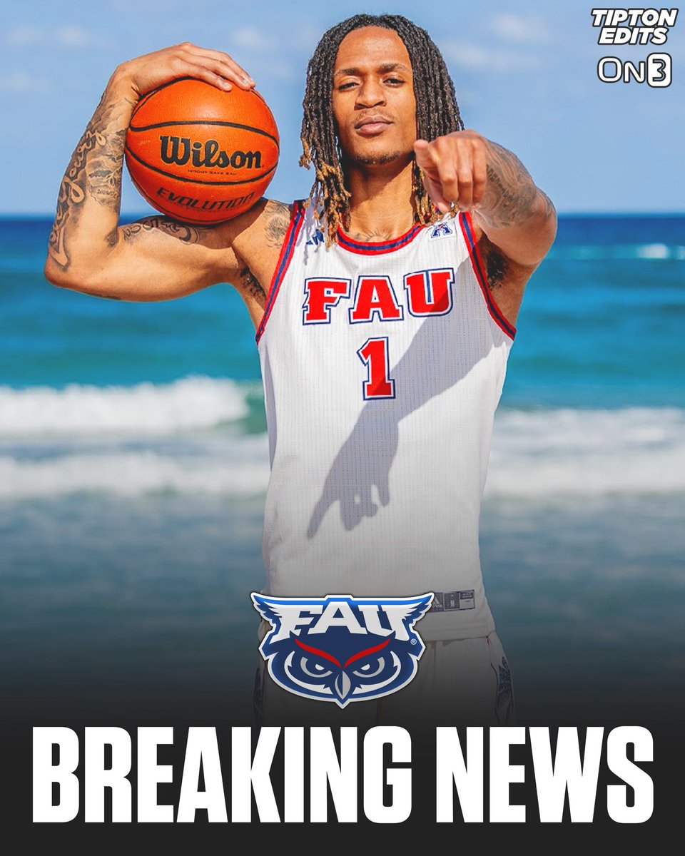 NEWS: Louisville transfer forward Kaleb Glenn, a former 4⭐️ recruit, has committed to Florida Atlantic, he tells @On3sports. Really nice pickup for new head coach John Jakus. on3.com/college/florid…