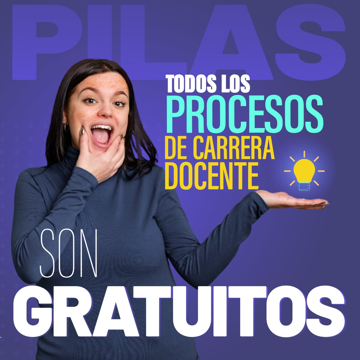 Educacion_Ec's tweet photo. ⚠️ Todos los procesos de carrera profesional docente son gratuitos. No te dejes estafar. 💪🚫

Si conoces de personas que ofrecen estos procesos a cambio de dinero, DENUNCIA ⚠️. Incluye toda la información disponible enviándola al correo ➡️ denuncias.docentes@educacion.gob.ec. Garantizamos absoluta confidencialidad. 

#SomosUnaCulturaEducada
