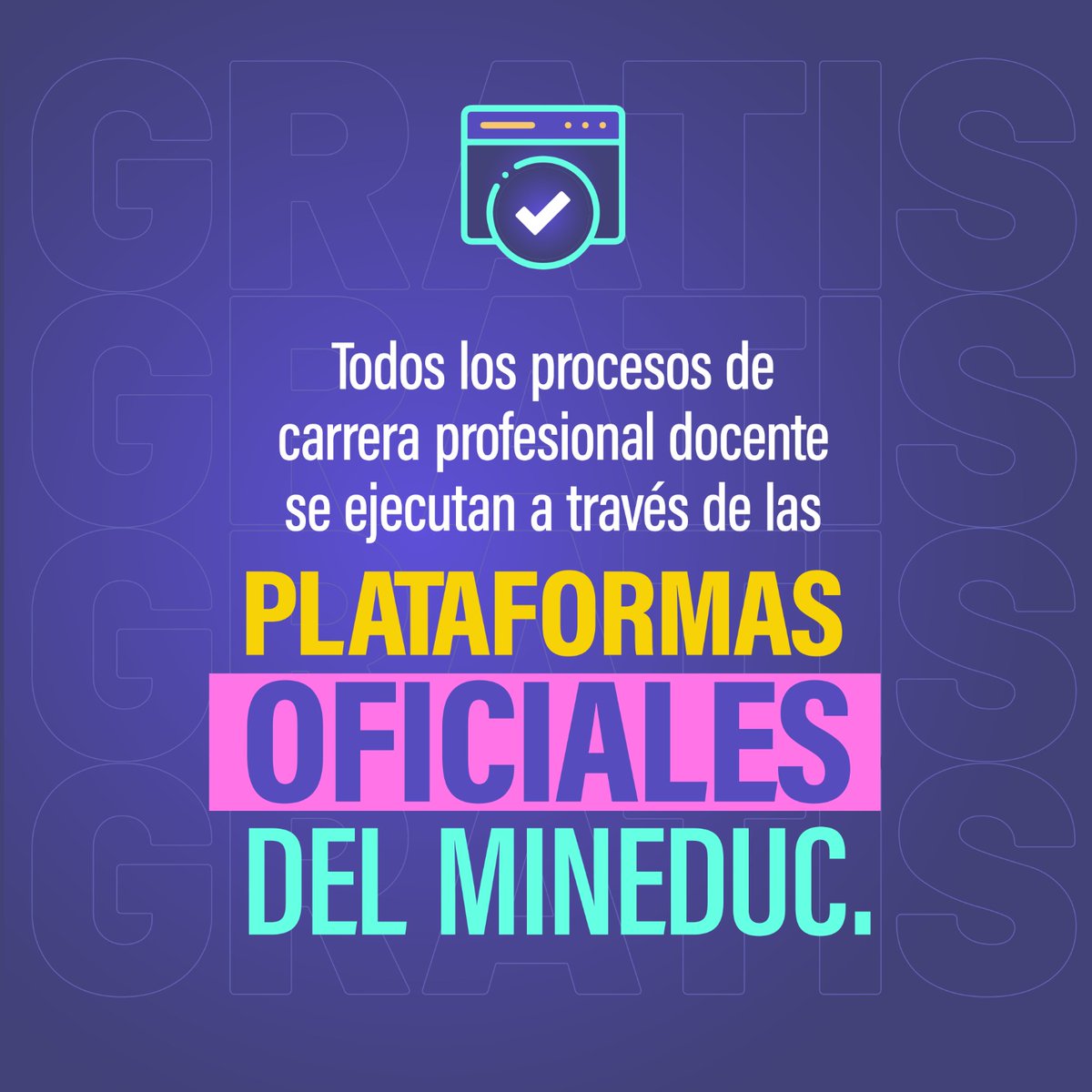 Educacion_Ec's tweet photo. ⚠️ Todos los procesos de carrera profesional docente son gratuitos. No te dejes estafar. 💪🚫

Si conoces de personas que ofrecen estos procesos a cambio de dinero, DENUNCIA ⚠️. Incluye toda la información disponible enviándola al correo ➡️ denuncias.docentes@educacion.gob.ec. Garantizamos absoluta confidencialidad. 

#SomosUnaCulturaEducada