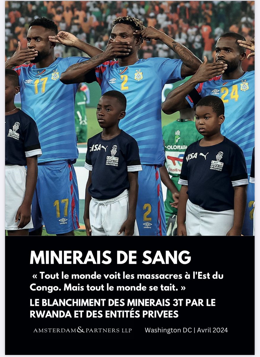 La #RDC a engagé un cabinet d'avocats de Washington pour attaquer Apple sur sa chaîne d'approvisionnement des minerais de la RDC. @amsterdamllp coûtera sûrement des millions au Trésor Public. Cependant, @congofriends a monté un dossier juridique similaire gratuitement.