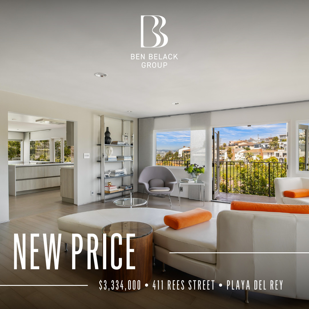 benbelack's tweet photo. Major Price Improvement! Reduced $250,000
Five blocks from the beach and in nearly 4,000 square feet, this Mid-Century modern residence has been extensively updated. Situated far above the street in the Bluffs of Playa Del Rey. Co-listed with @emoryorr @benbelackgroup @benbelack https://t.co/QTpYapnunM
