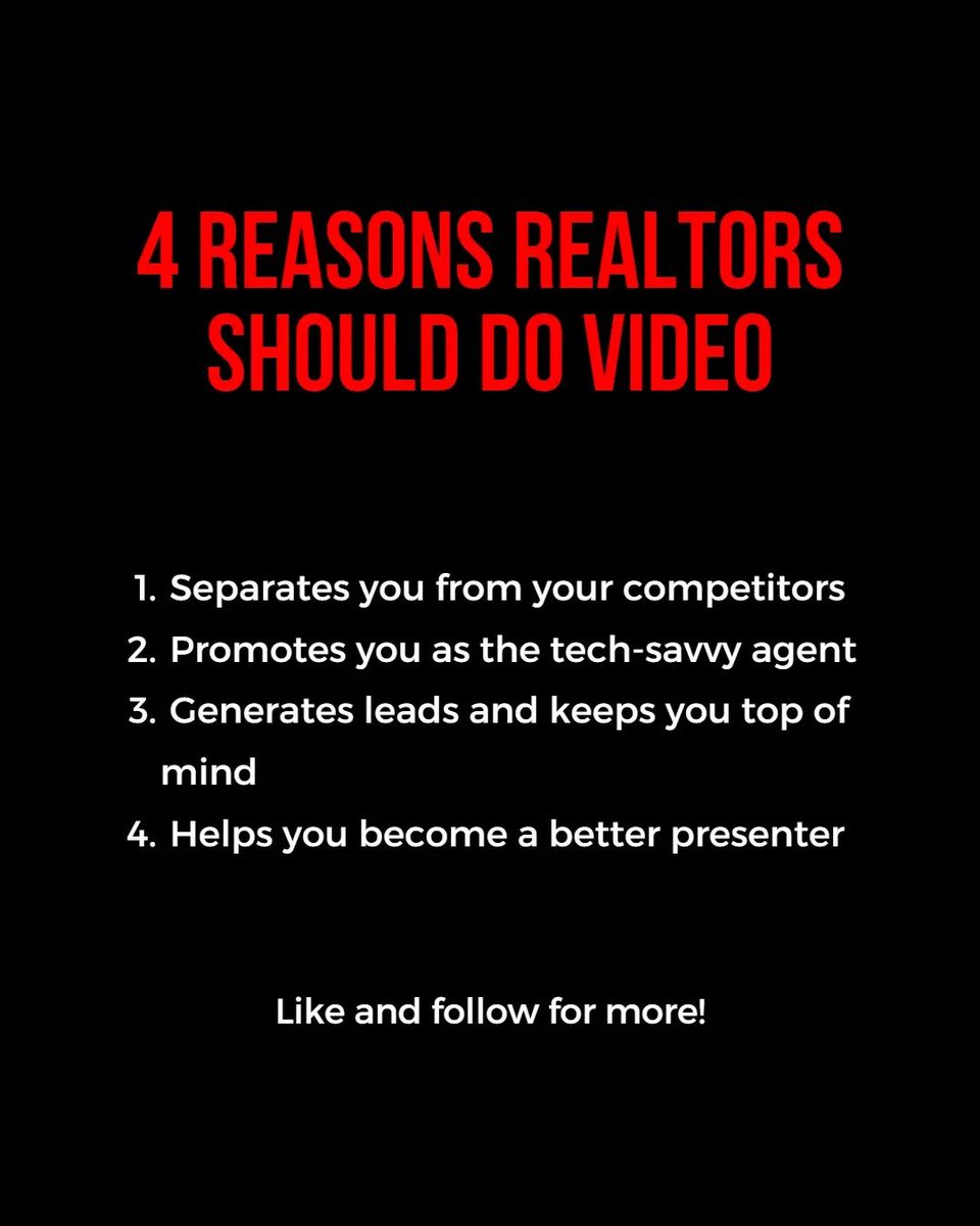 In a way that other forms of content marketing cannot, video marketing is a brilliant approach to give your audience the chance to get to know you and your real estate business.

#torontorealtor #torontorealestate #exprealty #exprealtycanada #exprealtyontario #exprealtytoronto