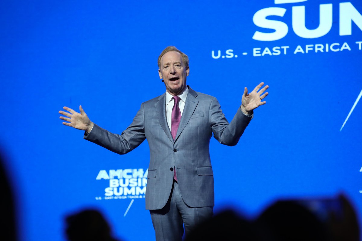 Glass_HousePR's tweet photo. When we bring together human capital, financial capital and technological innovation, magic happens in Artificial Intelligence ~
@BradSmi
Vice Chair and President
@Microsoft
#AmchamSummit24 via @USEmbassyKenya https://t.co/yO3aFN195C