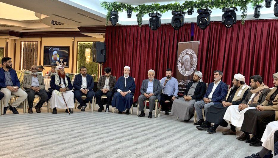 Genel Başkanımız Sayın Zekeriya Yapıcıoğlu, vefat eden Dünya Müslüman Alimler Birliği kurucularından Yemenli alim Prof. Abdulmecid Zindani'nin taziyesine katıldı; yakınlarına sabır ve başsağlığı dileğinde bulundu.