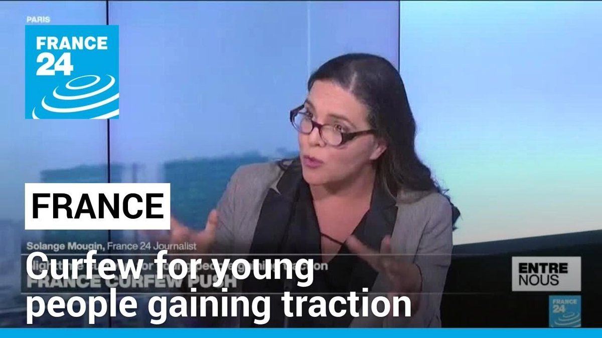 ▶️ Night-time curfew for young people gaining traction in France f24.my/AHk3.x