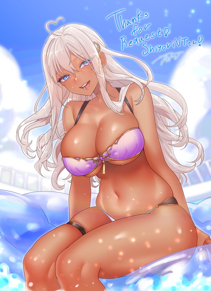 skeb納品しました！！！
リクエストありがとうございました！！！
Thanks for Request🏖️
#skeb #commission