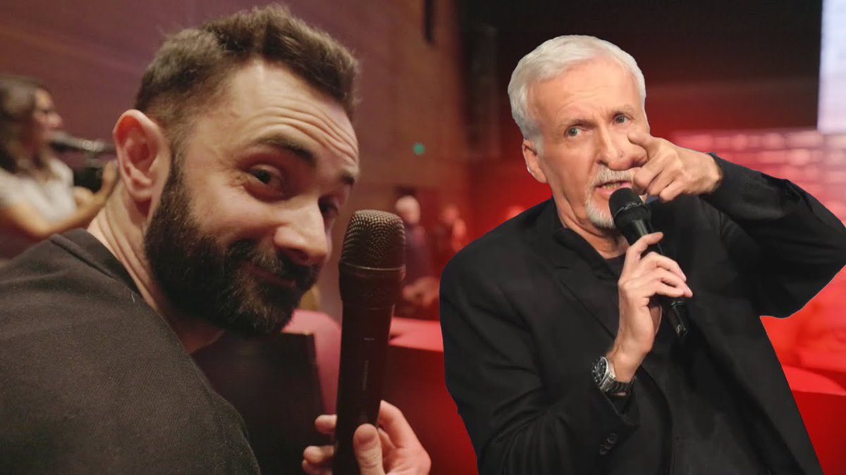 NOUVELLE VIDÉO, j’ai tenté un truc face à <a href="/JimCameron/">James Cameron</a> 😬😅

youtu.be/7kFEcMUWTug?si…