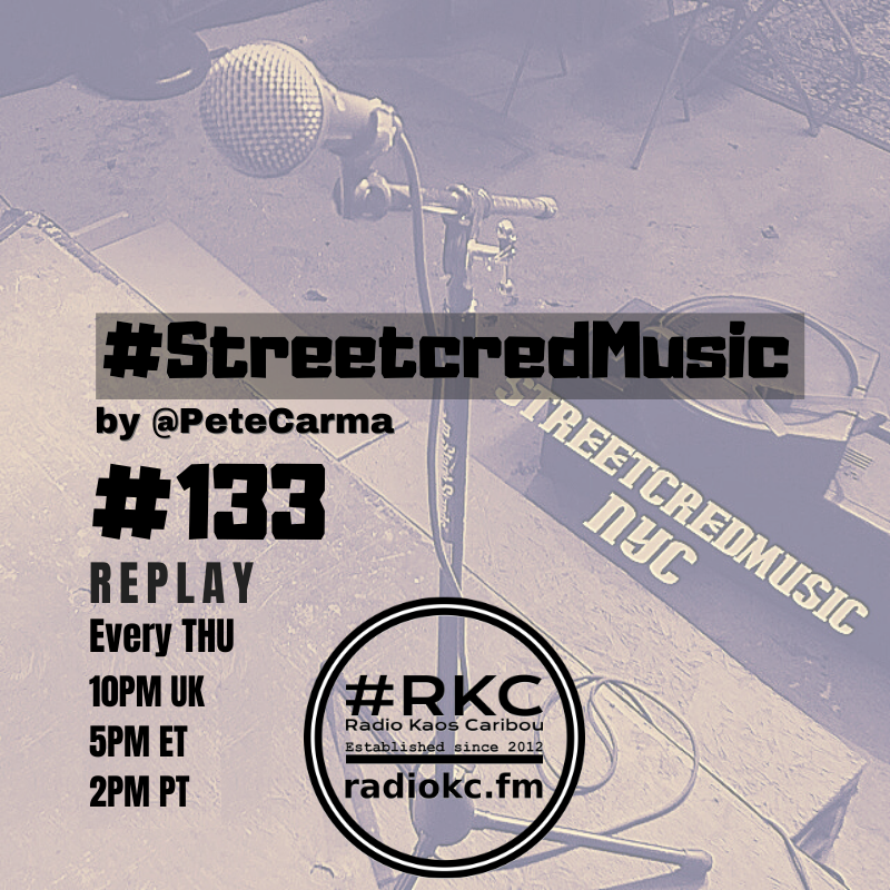 ▂▂▂▂▂▂▂▂▂▂▂▂▂▂ Less than 30 minutes to @Petecarma's #StreetcredMusic EPISODE #133 │ #REPLAY 🌇 #NYC ✨ #indies 📀 & #goldies ⬇️Details ⬇️ 🌐 fb.com/RadioKC/posts/… on #🆁🅺🅲 📻 radiokc.fm ▂▂▂▂▂▂▂▂▂▂▂▂▂▂