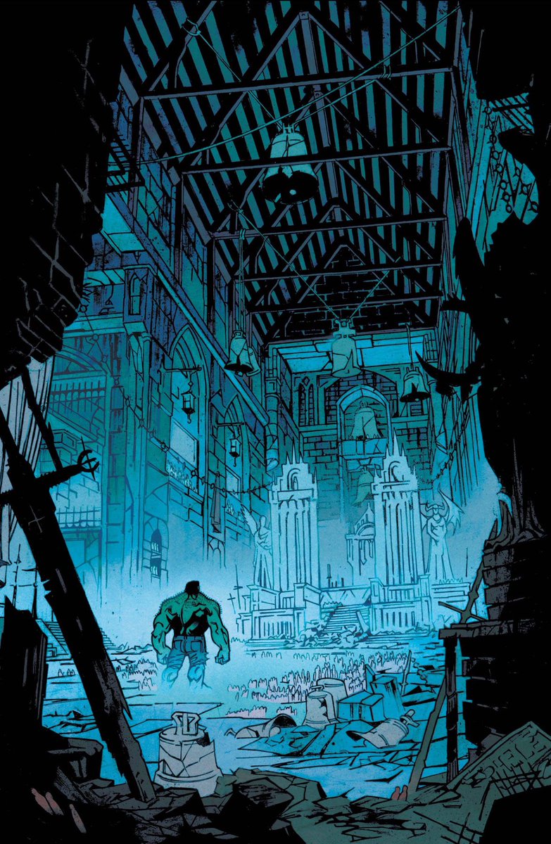 This is the page that made me a Danny Earls believer — Incredible Hulk #10 (2024) by @PhillipKJohnson & @dannyearls16