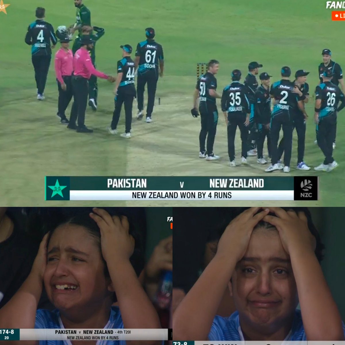Whenever you feel unhappy 😔 dipress,sad, 😢 and want some happiness in your life just look at the performance of Pakistan team 😂😂🤣🤣

#PAKvsNZ #PKMKBFOREVER