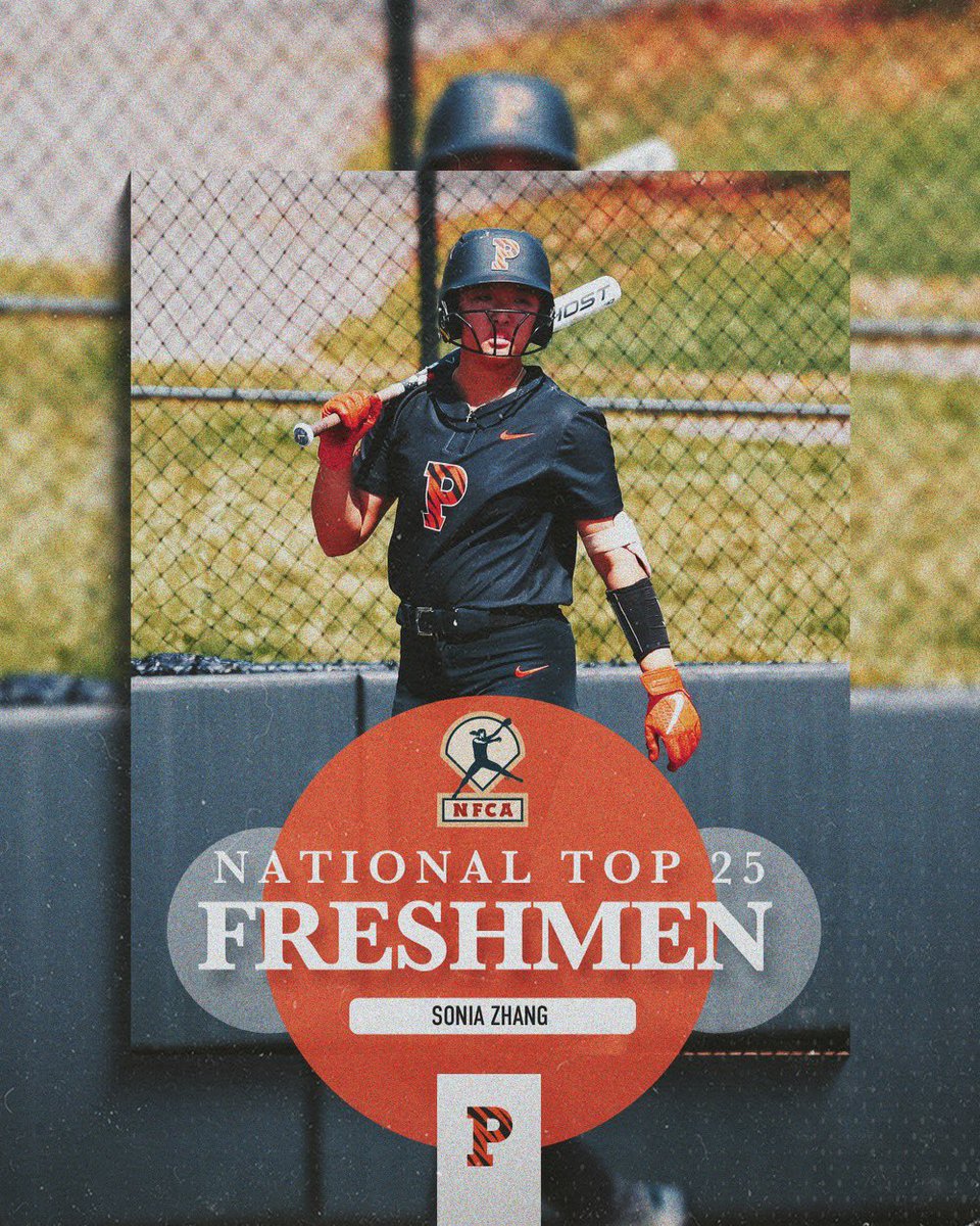 PUSoftball's tweet image. 𝙉𝘼𝙏𝙄𝙊𝙉𝘼𝙇 𝙏𝙊𝙋 2️⃣5️⃣

Sonia Zhang making a name for herself in her rookie season! 🐅

bit.ly/3wa61mW