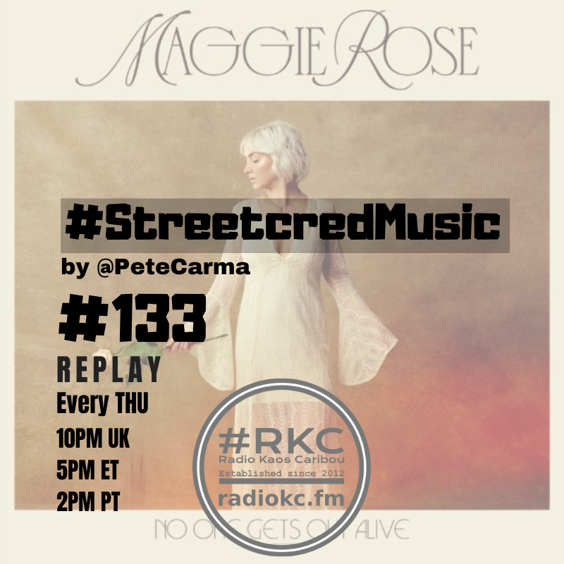 ▂▂▂▂▂▂▂▂▂▂▂▂▂▂ #StreetCredMusic #133 #REPLAY by @Petecarma 🔊 @IAmMaggieRose 🗒️ From 2024 album 'No One Gets Out Alive' 🌐 maggierosemusic.com 📸 instagram.com/iammaggierose/ on #🆁🅺🅲 📻 radiokc.fm ▂▂▂▂▂▂▂▂▂▂▂▂▂▂