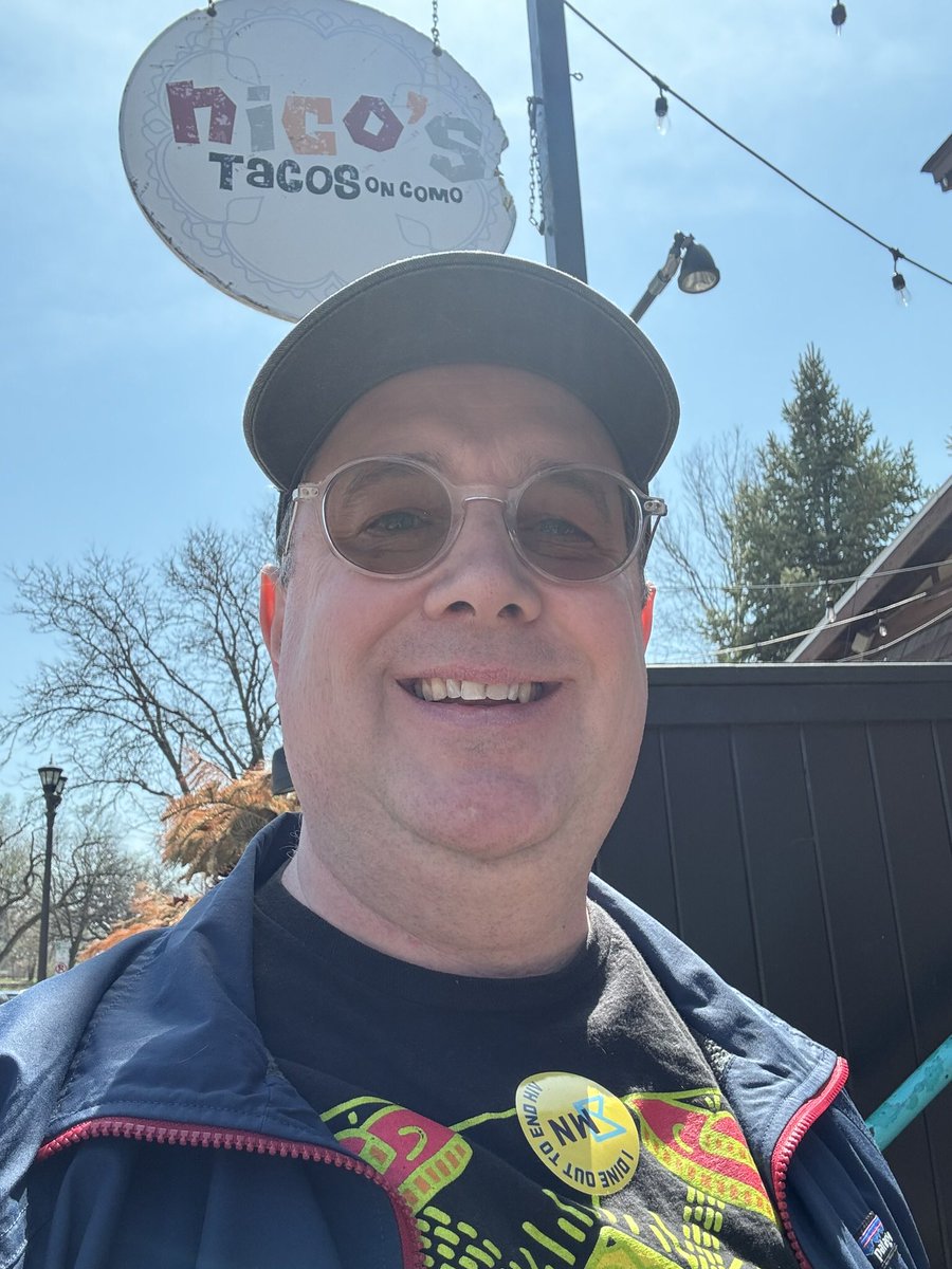 KJasonBryan's tweet image. All you need is a light jacket, it’s the perfect date to support Dining Out for Life, raising money for HIV services while enjoying great food! Today so far, breakfast at BIG E and lunch at Nico’s Taco Bar. #DOFLMN #PerfectDate