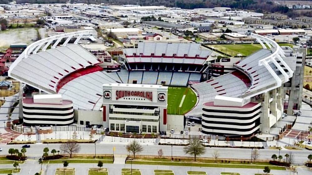 Williams-Brice Stadium through the years Columbia Municipal Stadium opened in 1934 with 17,600 seats. Renamed Carolina Stadium in 1941 & capacity doubled in 1949 Became Williams-Brice in 1973 & grew to 72k in 1982. Willy B hit 80k in 1996 & set a record in 2012 w/ 85,199 vs UGA