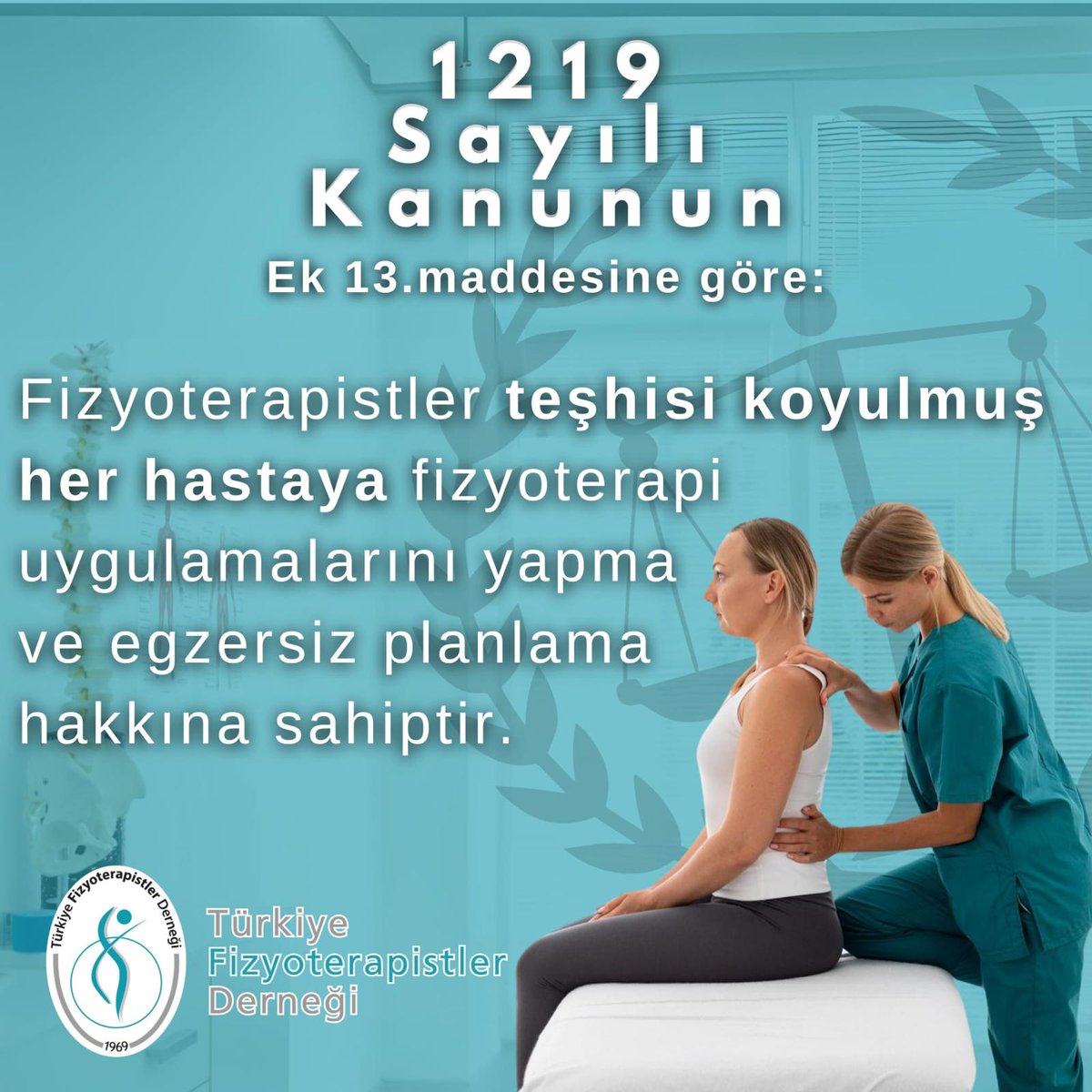Bu kadar donanımlı fizyoterapist yetiştirip elini kolunu bağlamak sağlık sistemine zarar verir 
#GündemBiziz
<a href="/saglikbakanligi/">T.C. Sağlık Bakanlığı</a> 
<a href="/drfahrettinkoca/">Dr. Fahrettin Koca</a>