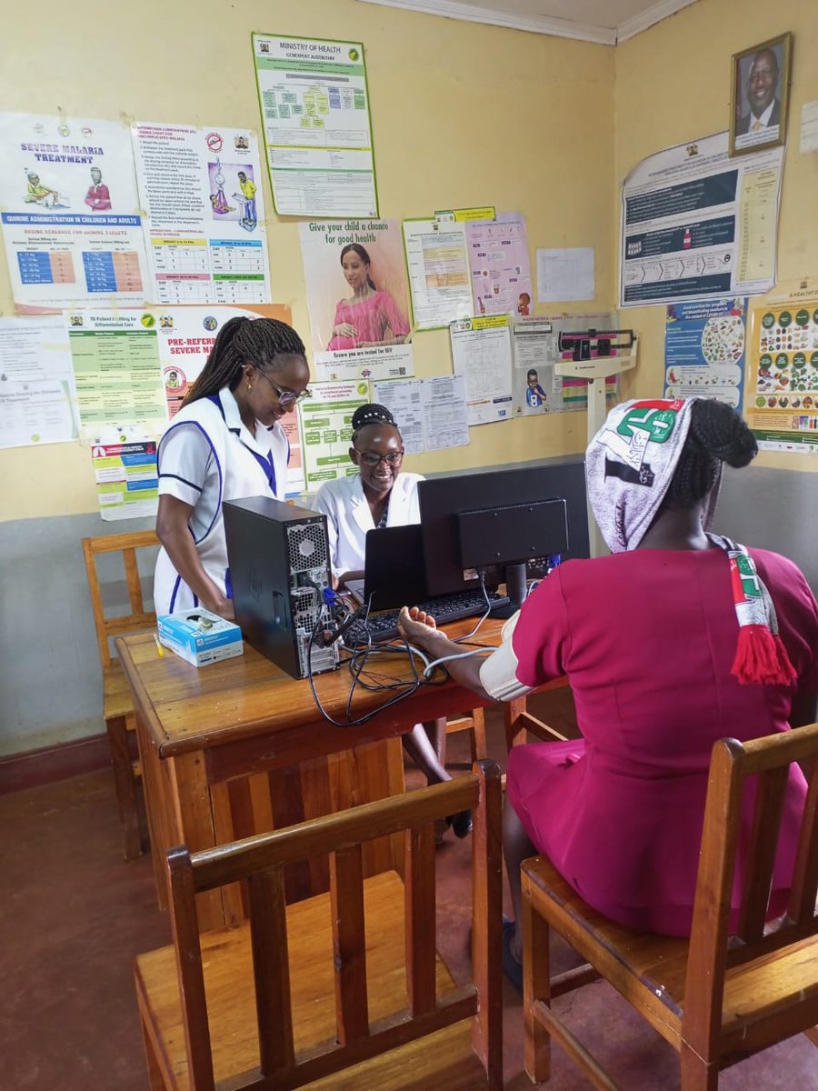 Mugumoini dispensary Kigumo goes paperless