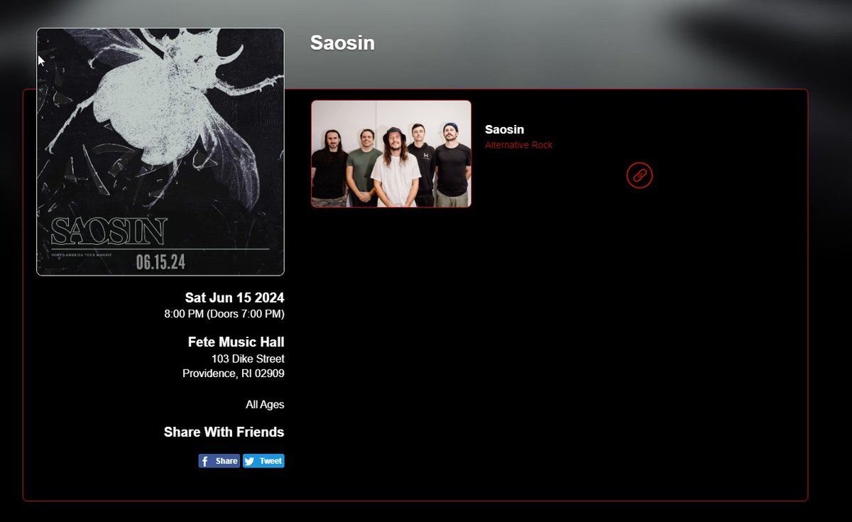 JustinAdamK's tweet photo. @boweryboston @Saosin @fetemusic there's no place to enter anything or buy anything - https://t.co/wjUaIbXbVJ
