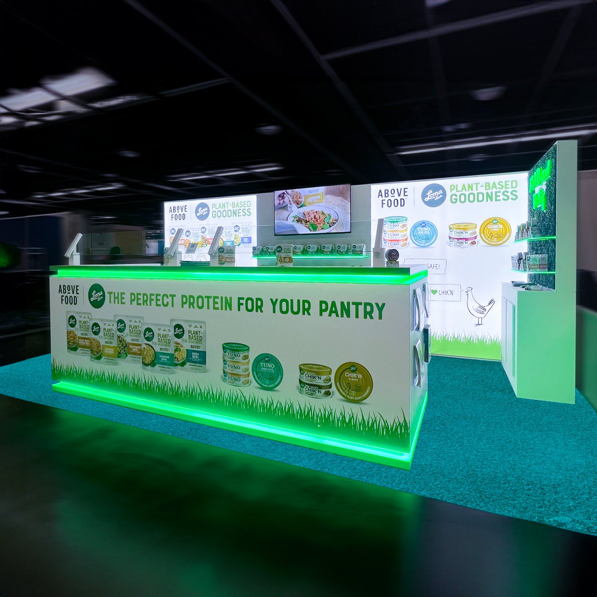 IMIExhibits's tweet photo. Our 10' x 20' booth for Atlantic Natural Foods!🌟

This booth features eye-catching LED lighting along with lightboxes that truly stand out in the crowd.

Thank you Atlantic Natural Foods for trusting us to help represent your brand! 👏

#tradeshow #marketing #booth #design https://t.co/Qj63RyS02l