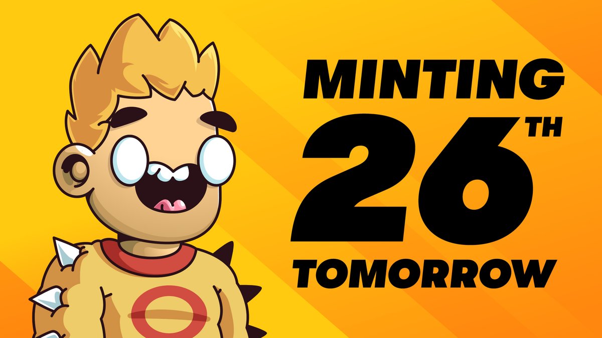 Tomorrow @ 5 PM UTC 🛍️

We make SPL-404 history.

Launching w/ <a href="/MagicEden/">Magic Eden 🪄</a> &amp; <a href="/MutantLabs_/">Mutant Labs</a>.