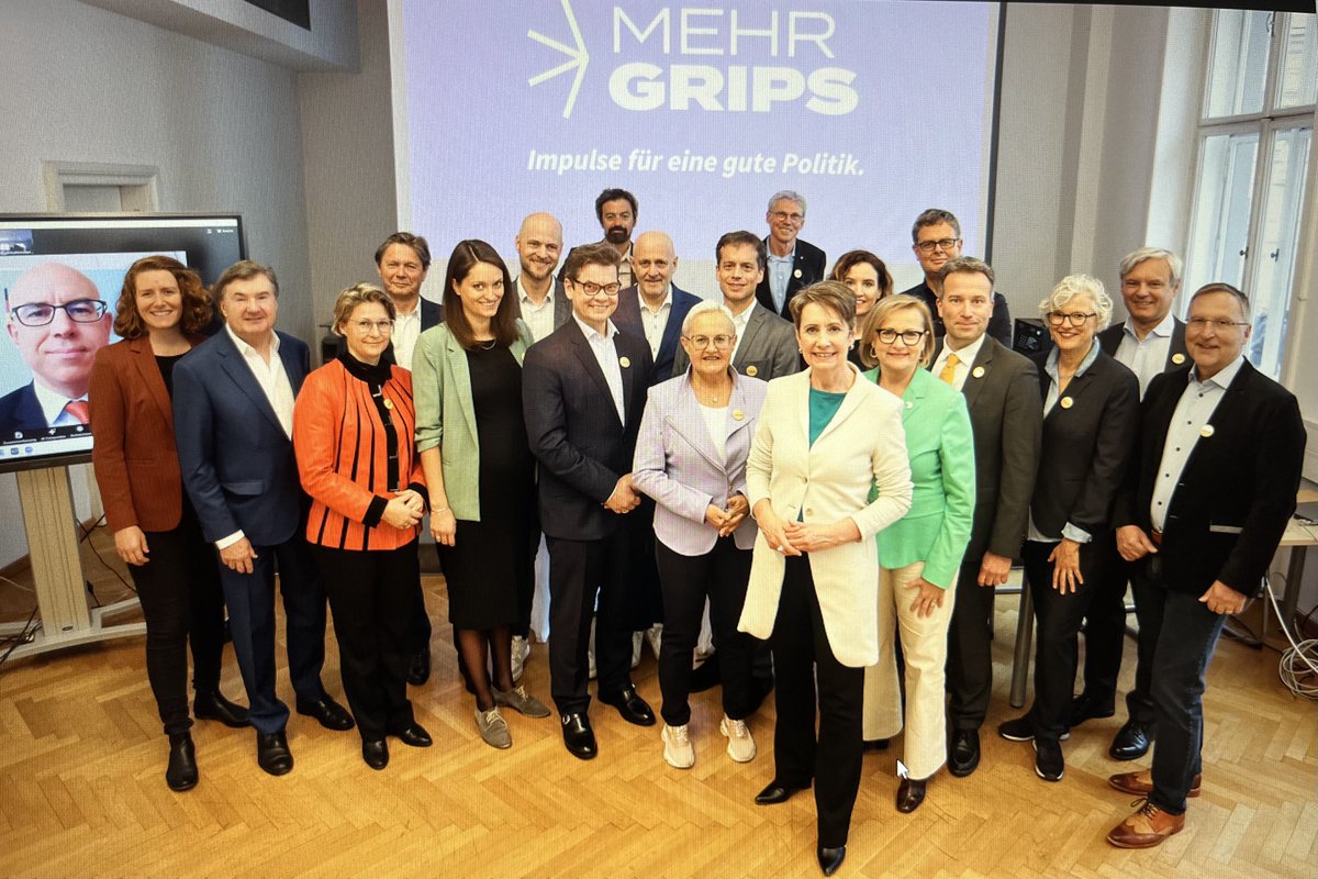 Wir und noch einige andere sind #mehrGRIPS ⁦@JohannesKopf⁩ ⁦@ChristophBadelt⁩ ⁦@ManuelaVollmann⁩ ⁦@LotharLockl⁩ ⁦@GFelbermayr⁩ ⁦@J_Kohlenberger⁩ ⁦@AlexBodmann⁩ ⁦@seyfro⁩ ⁦@LandauDaniel⁩ ⁦@EvaZeglovits⁩ ⁦@ASFVienna⁩