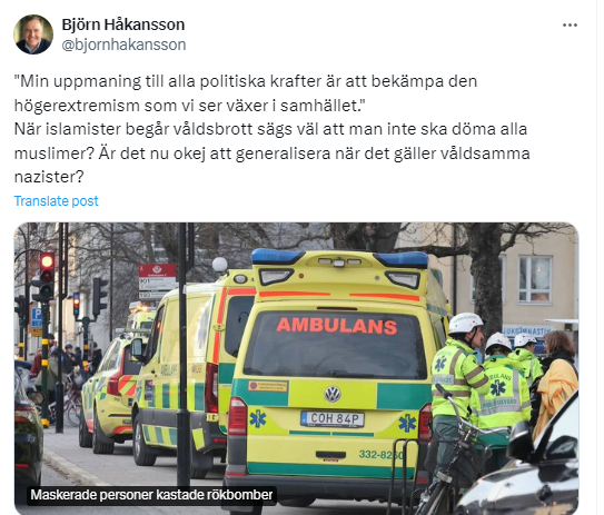 Låt oss nyansera gruppen våldsamma nazister ☝️