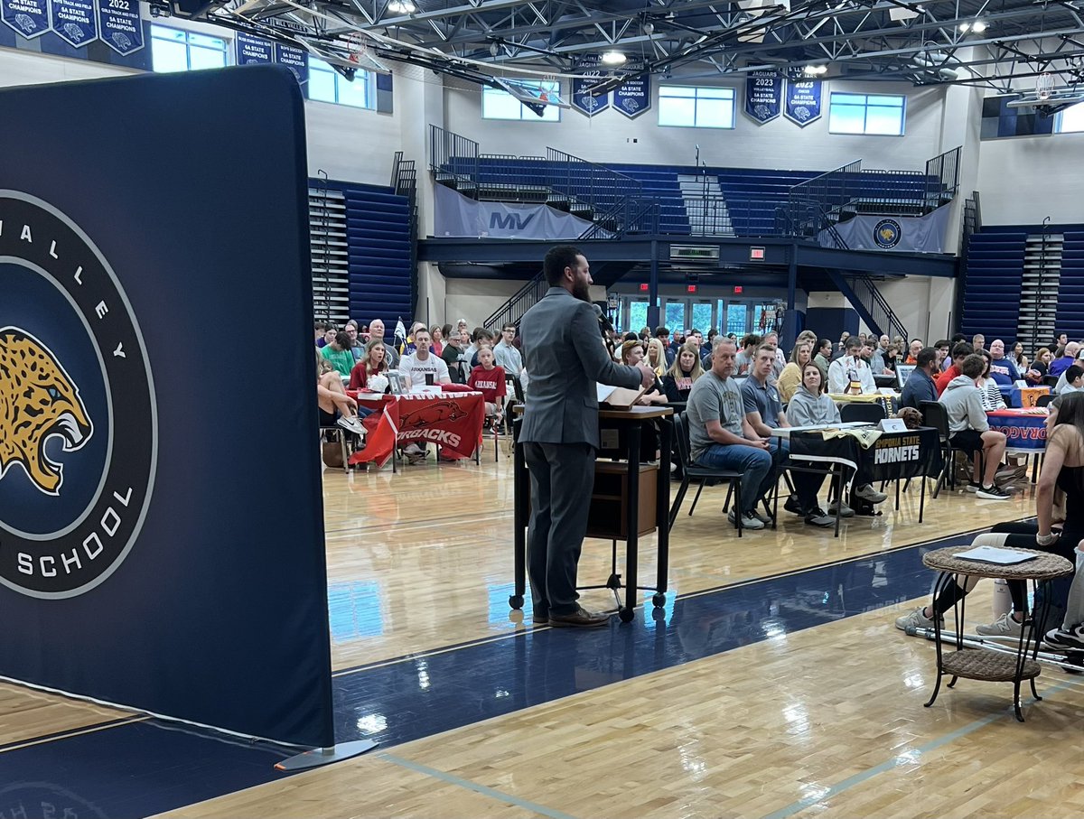 We had another opportunity to celebrate our Senior soccer players moving on to play at the next level. Congrats to all of our amazing student-athletes at MV! #Classof24 #EDGD #letsgojags <a href="/MVJagAD/">MVJagAD</a> <a href="/mvjaguars/">mvjaguars</a>