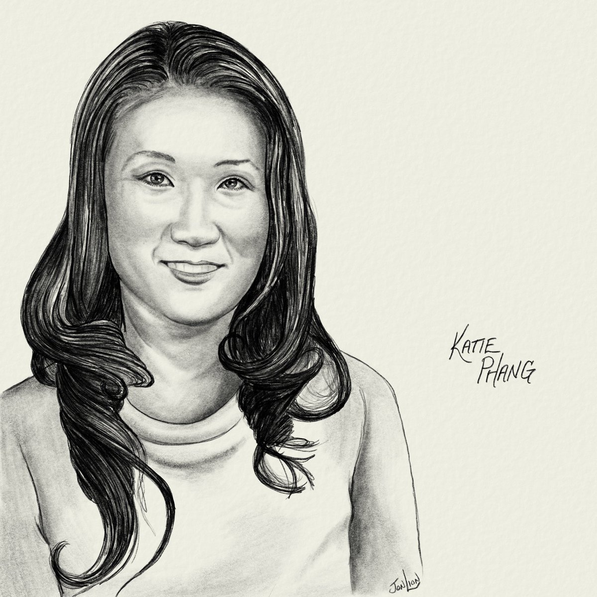 Just want to send out a special thank you to @KatiePhang for all of her hard work, boots on the ground, reporting. Thank you! My drawing for you!