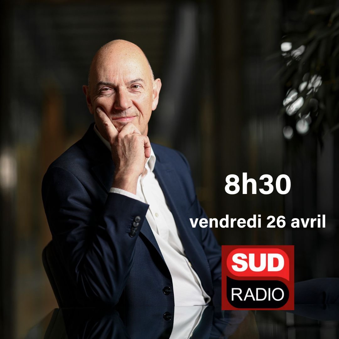 🎙️Retrouvez-moi demain matin à 8h30 dans la matinale de @SudRadio