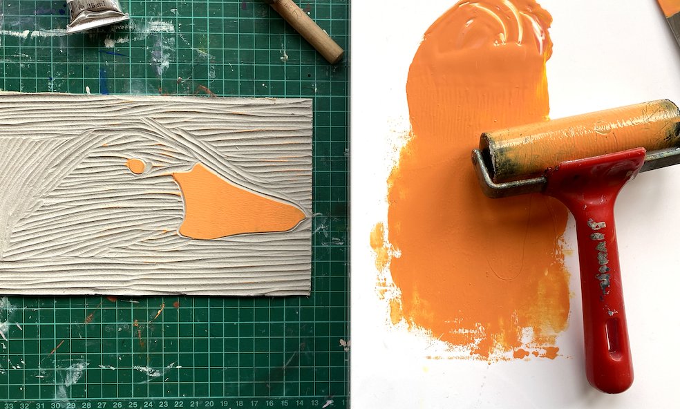 Join us on 20 April for an Enzo Mari lino printing workshop 🎨 In this introductory workshop led by artist Georgia Bosson, you will learn how to create a reduction lino print inspired by the iconic Italian designer's work and ethos. Book now: bit.ly/4cf3xni