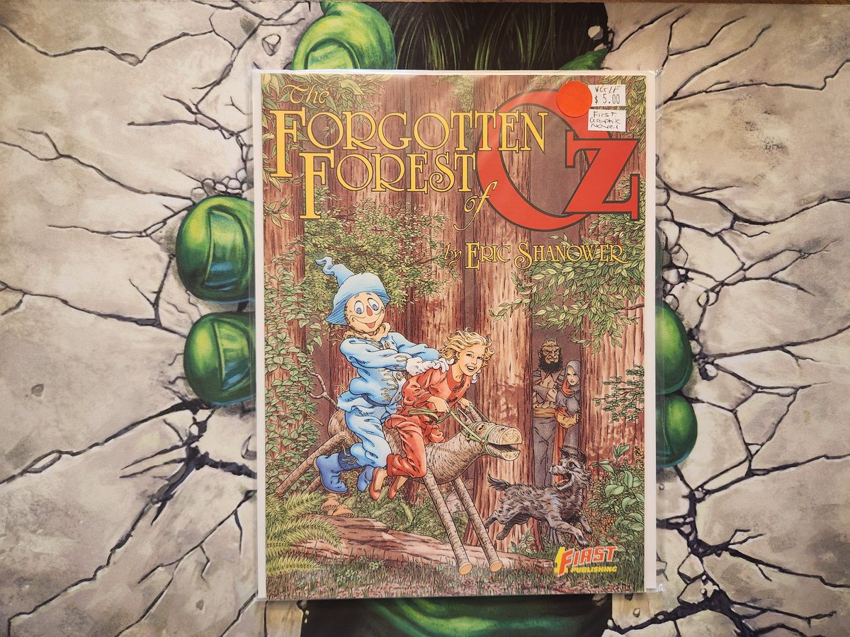 Apollokid3000's tweet photo. World's Greatest Comics!!! In Columbus, Ohio. I'm super happy about this find. The Forgotten Forest of Oz by Eric Shanower. I loved the Skottie Young and Shanower OZ run with Marvel. I'm happy to add this to my collection. 25% off!
#GetItInOhio
#LocalComicBookShop
@skottieyoung https://t.co/9MaUrLqrr6