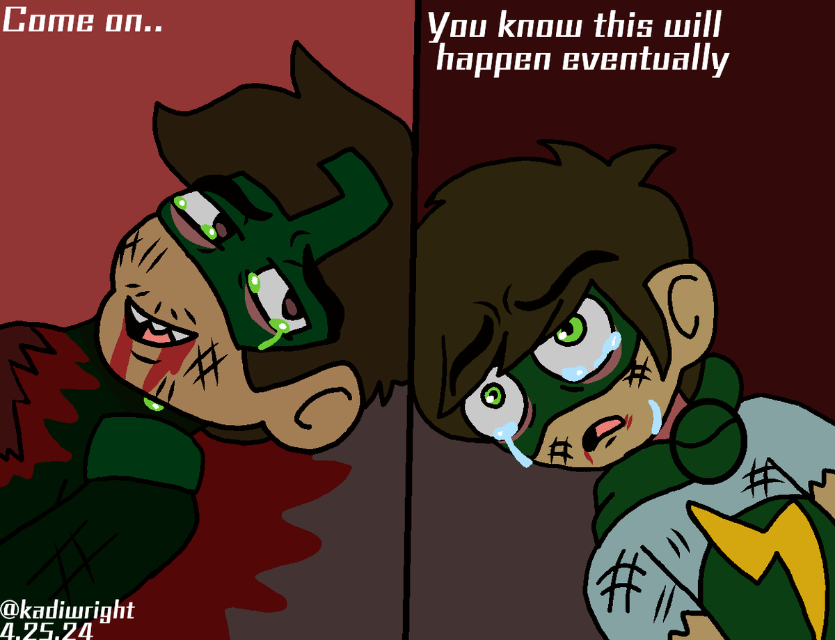 KadiWright3's tweet photo. (Blood Warning!) Redrew this with PowerEdd and Uno
#eddsworld #eddsworldfanart #poweredd #numerouno #eddsworldedd #eddsworldeduardo #blood https://t.co/UvEacg16os