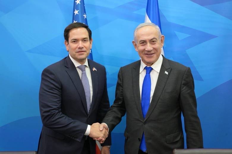 Inbox: @marcorubio met with @netanyahu today. Rubio is top Republican on the Intelligence Committee