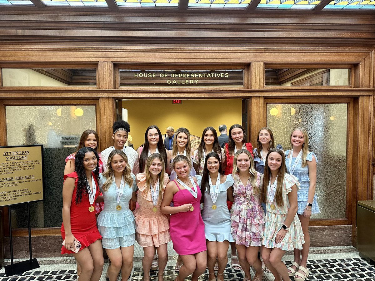 The Lady Raider SoccerTeam was recently recognized at The State Capitol by Rep. Shanda Yates and Sen Walter Michel in recognition of their sixth State Championship. Congratulations @JARaiderSoccer #WeAreJA #StateChamps