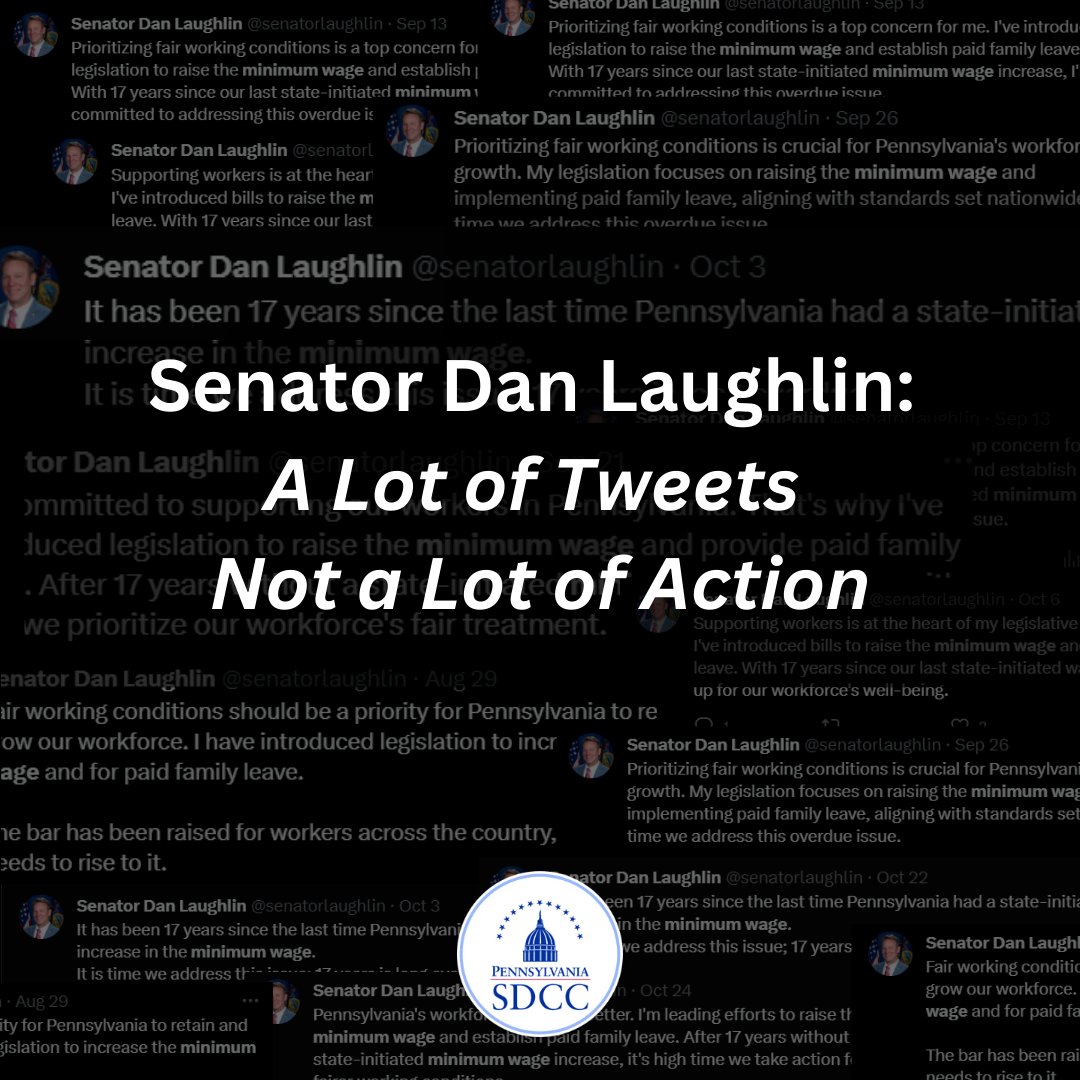 What does Dan Laughlin have to show besides posts?