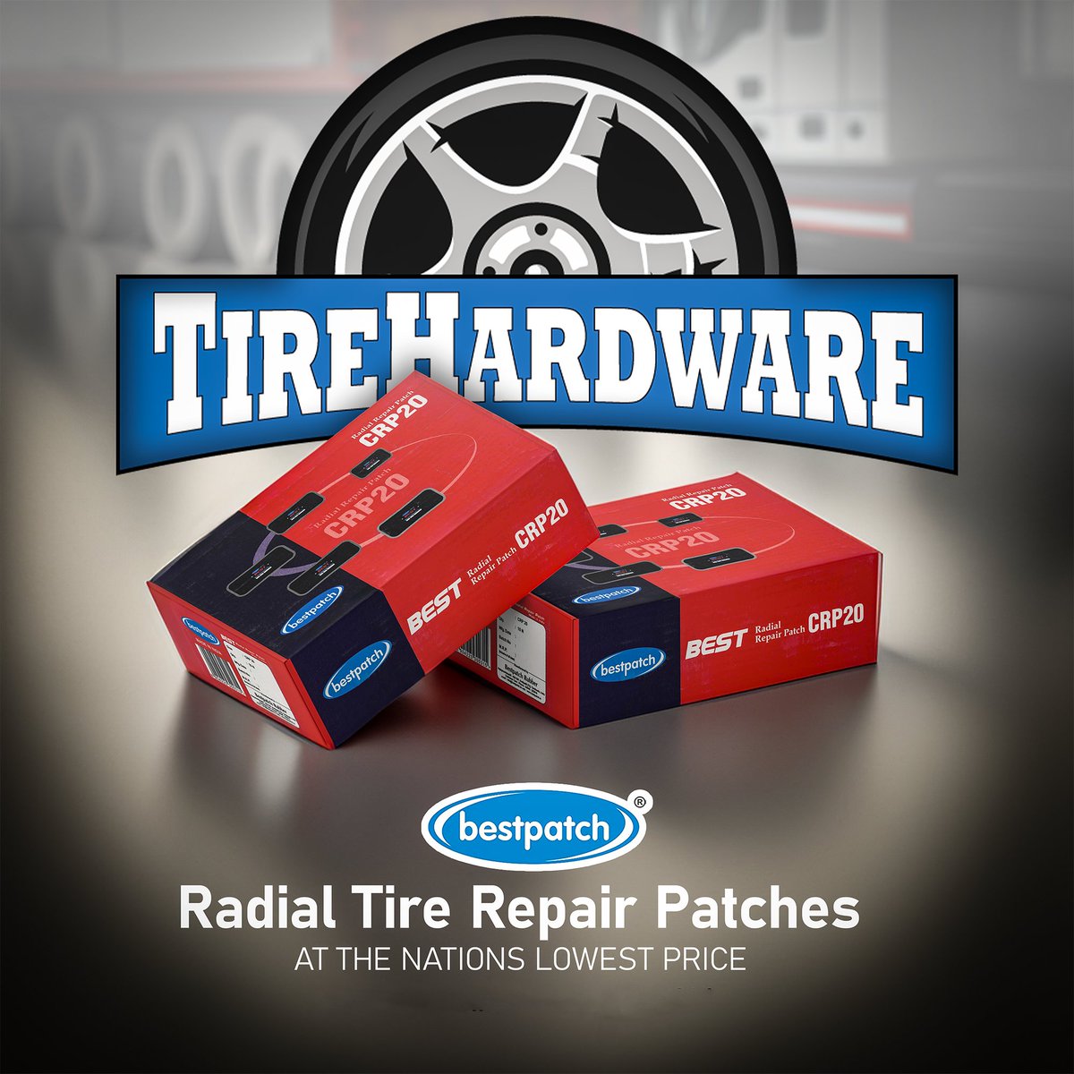 We have permanent tire repair patches at the best prices you can find. Check out our selection of patches below:
tirehardware.com/product-catego…
Use coupon code FIRSTORDER and save an additional 10%!!!