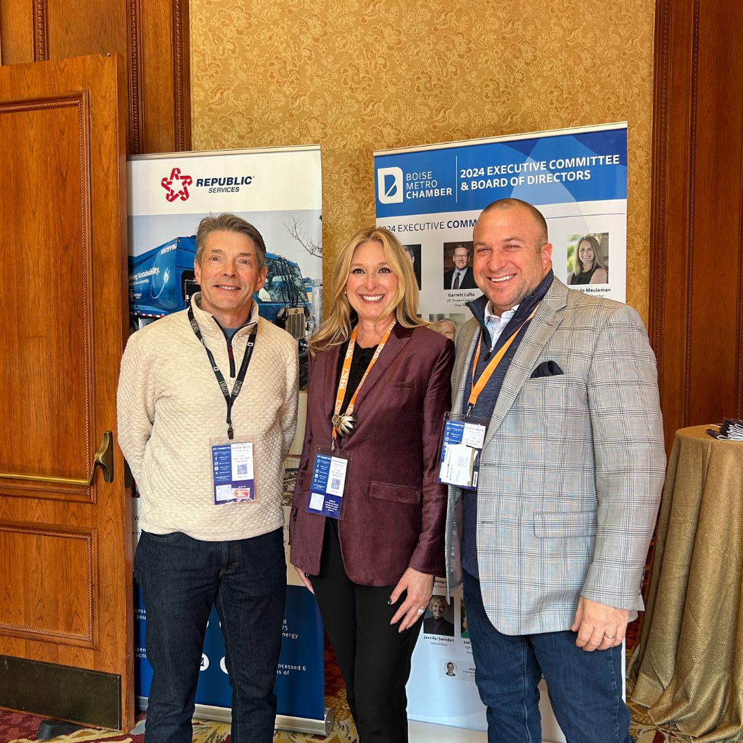 Thank you @BoiseChamber for having us earlier this week at the 31st Annual Leadership Conference. #BoiseMetroChamber #Leadership #SunValley #ThisisBoise #Idaho #BusinessLeaders