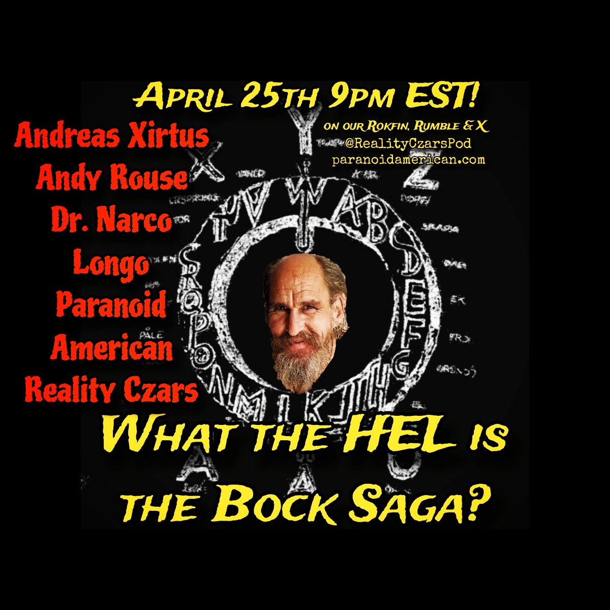 RealityCzarsPod's tweet photo. It's going down tonight! Catch it here, or our Rokfin and Rumble.
@andreasxirtus @theDeepShare @OldWorldFL @ParanoidAmerica @RealityCzarsPod
#BockSaga #hiddenhistory #tartaria #oldworld https://t.co/aexdnr9xqV