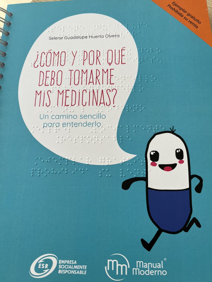 HugoSetzer's tweet image. Estamos muy orgullosos en @EdManualModerno de poder presentar mañana en Guadalajara nuestro primer libro en Braille!
