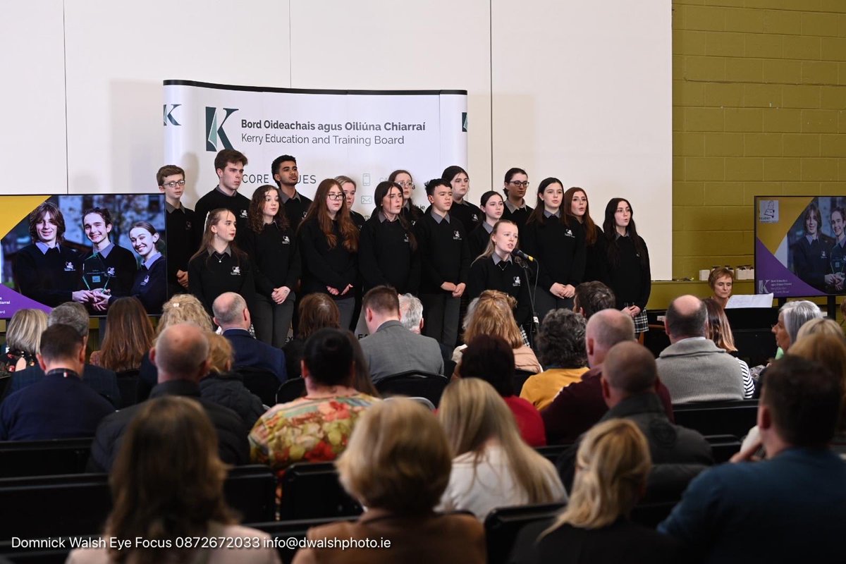 The Kerry ETB student awards are underway 🎓🌟