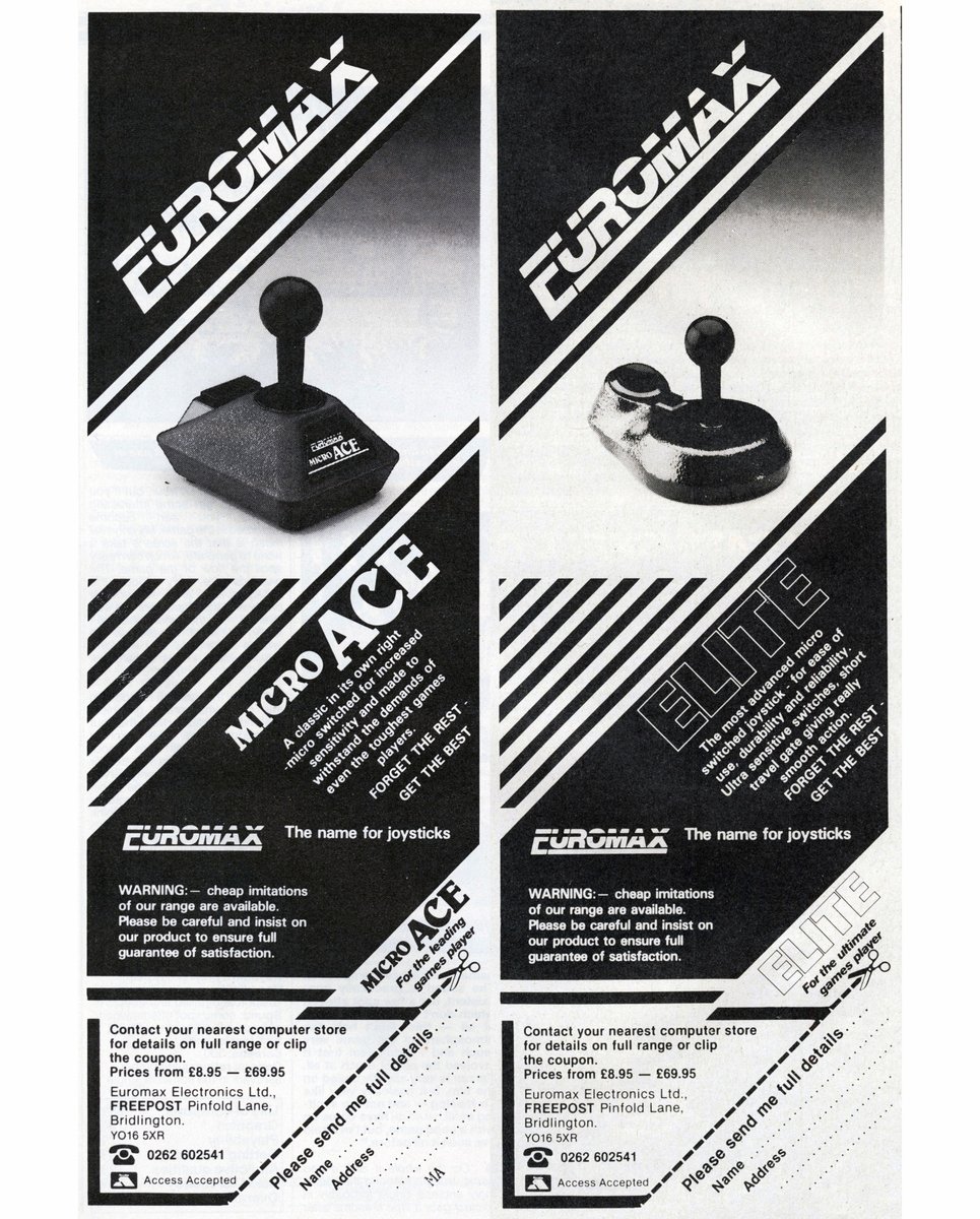 VingTroiSeize's tweet photo. EUROMAX: The Name Of Joysticks

#euromax #joystick #controller #retrogaming #videogames #80s #90s #Geek https://t.co/pTEEtIgmne