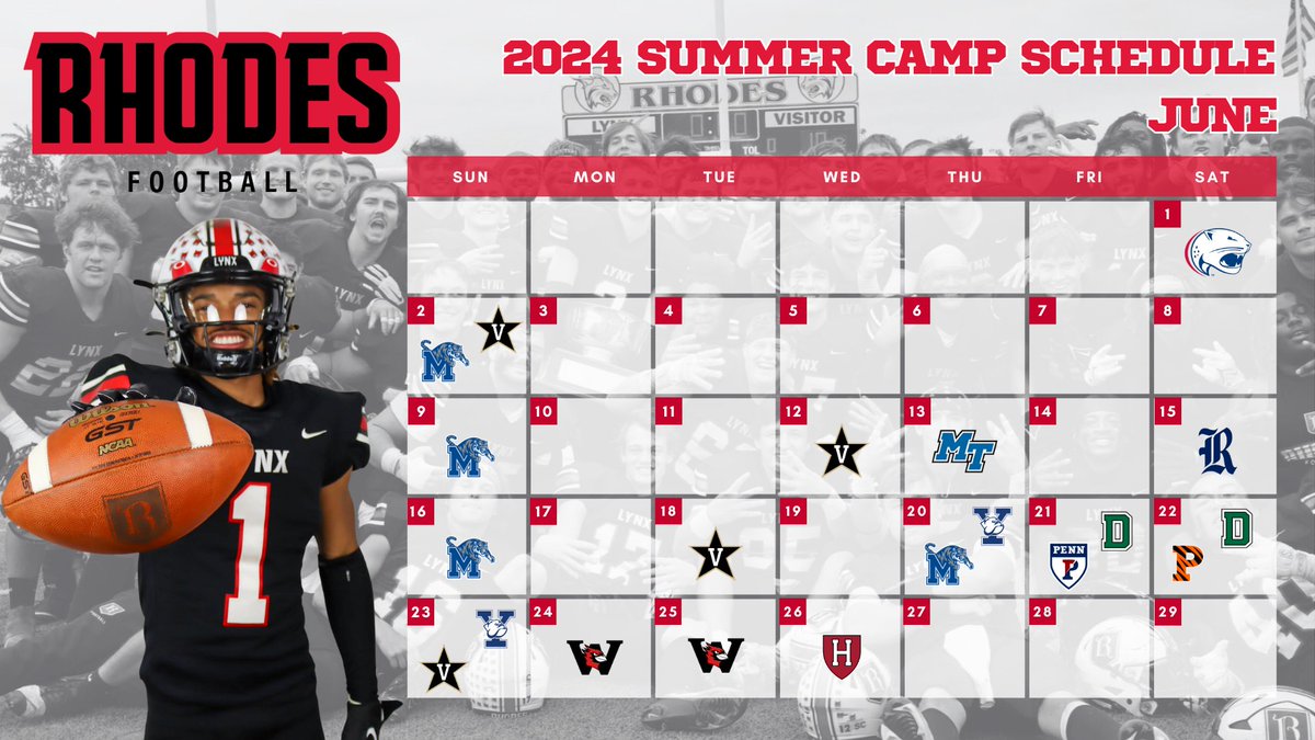 Rhodes Football tweet media